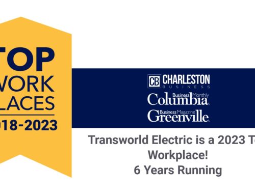 Charleston Electricians voted Top Workplace in SC!
