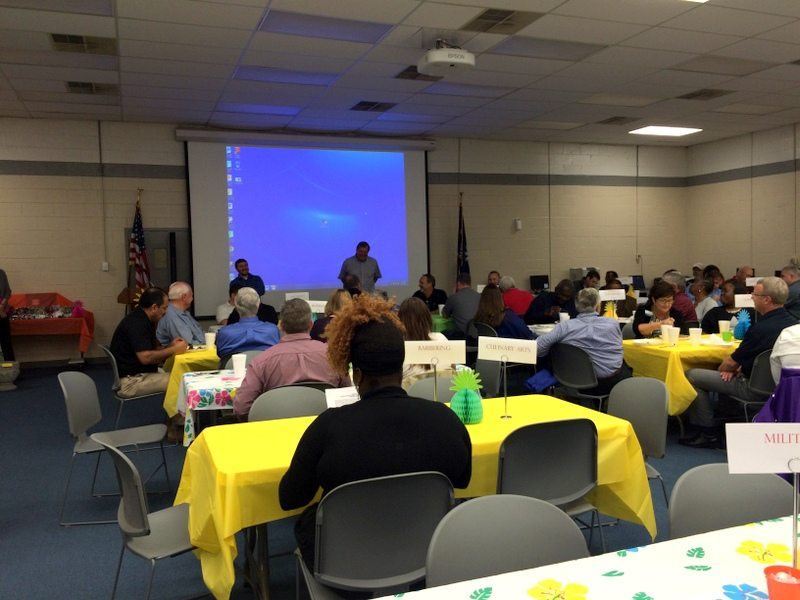 Transworld, Inc. Electrical Contractors attending the Advisory Board Luncheon at Dorchester Career and Technology Center 